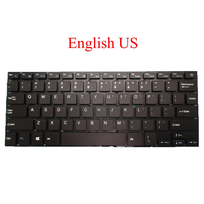 Ноутбук RU США BR AR Клавиатура для Irbis NB14 NB41 NB42 NB43 NB44 NB45 NB46 NB48 NB50 NB51 NB52 NB60 NB61 России английский