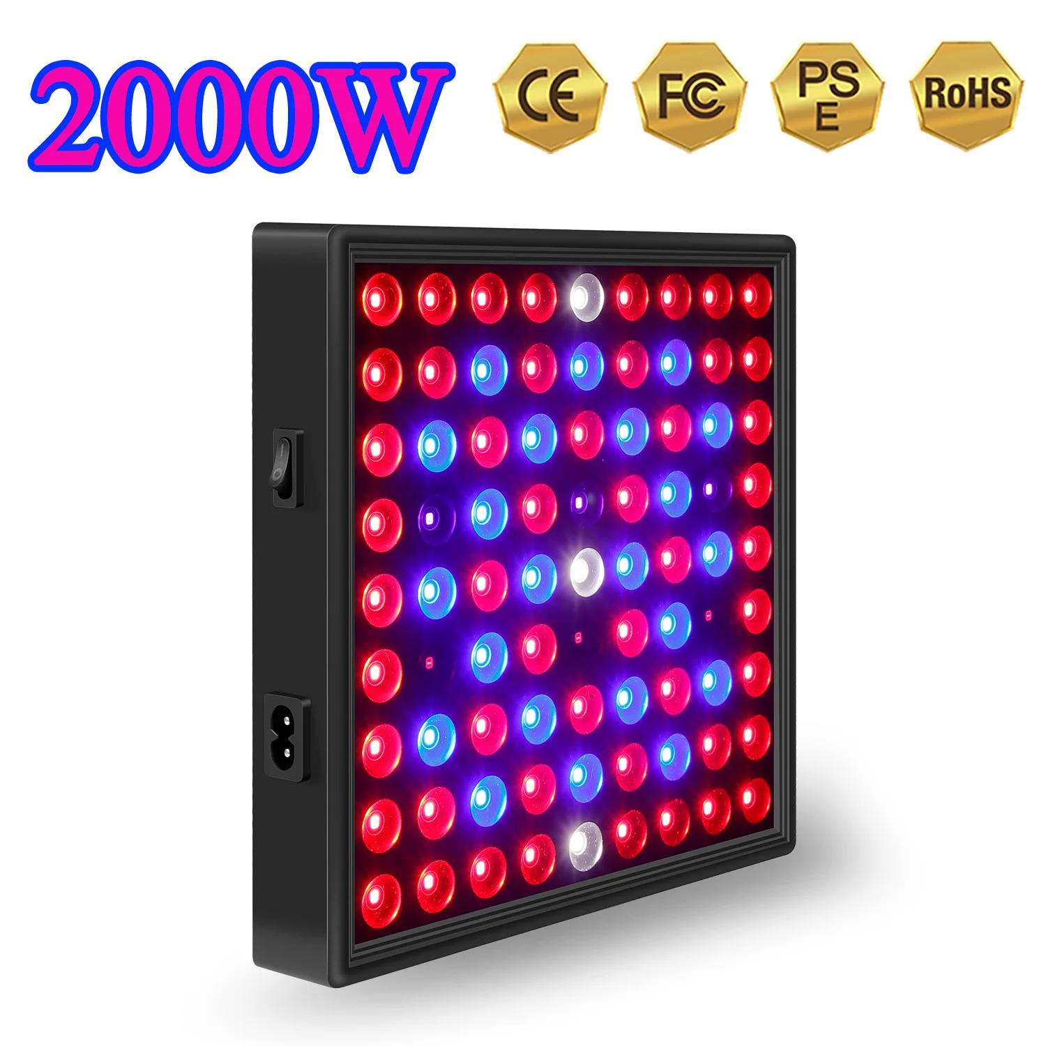 

SMD 2835 Plants Grow Light Growth Panel LED Phytolamp Red Blue UV Lamp For Hydroponics Growing Vegetable Greenhouse Tent