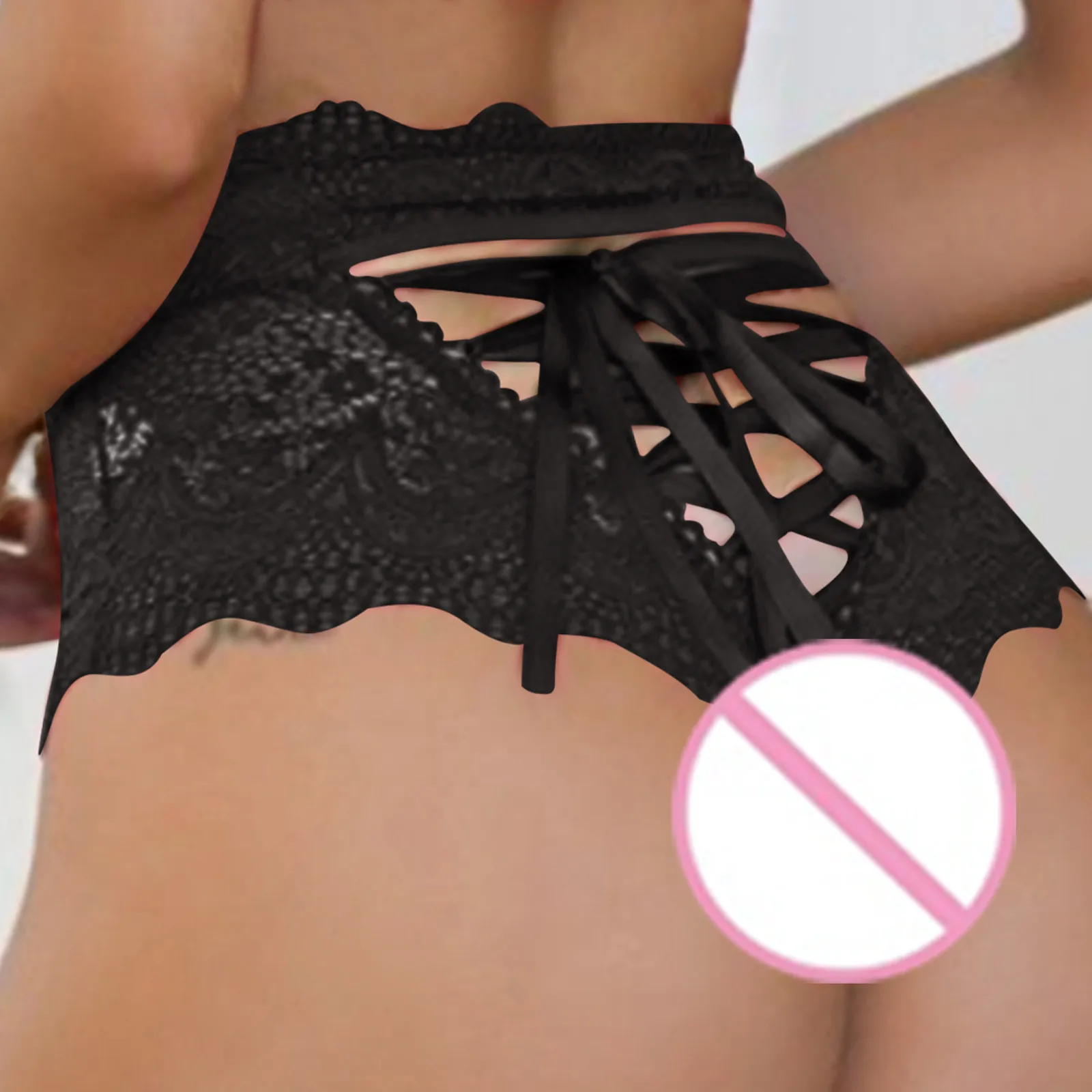 

top selling in 2020 Ladies sSexy Temptation Underwear Lace Straps Hip-up Bow Sexy Panties Support Wholesale and Dropshipping
