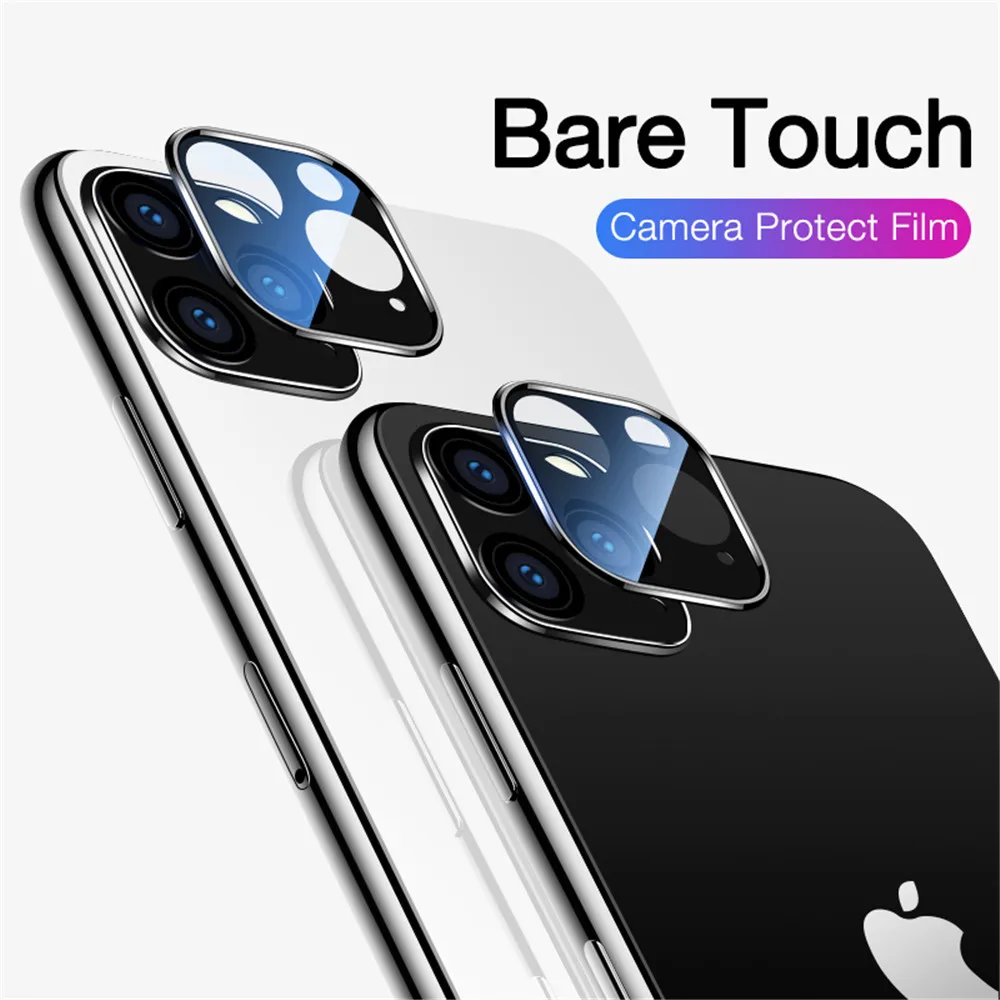 1 шт. Защита объектива камеры закаленное стекло для iPhone 11 pro max ультратонкое