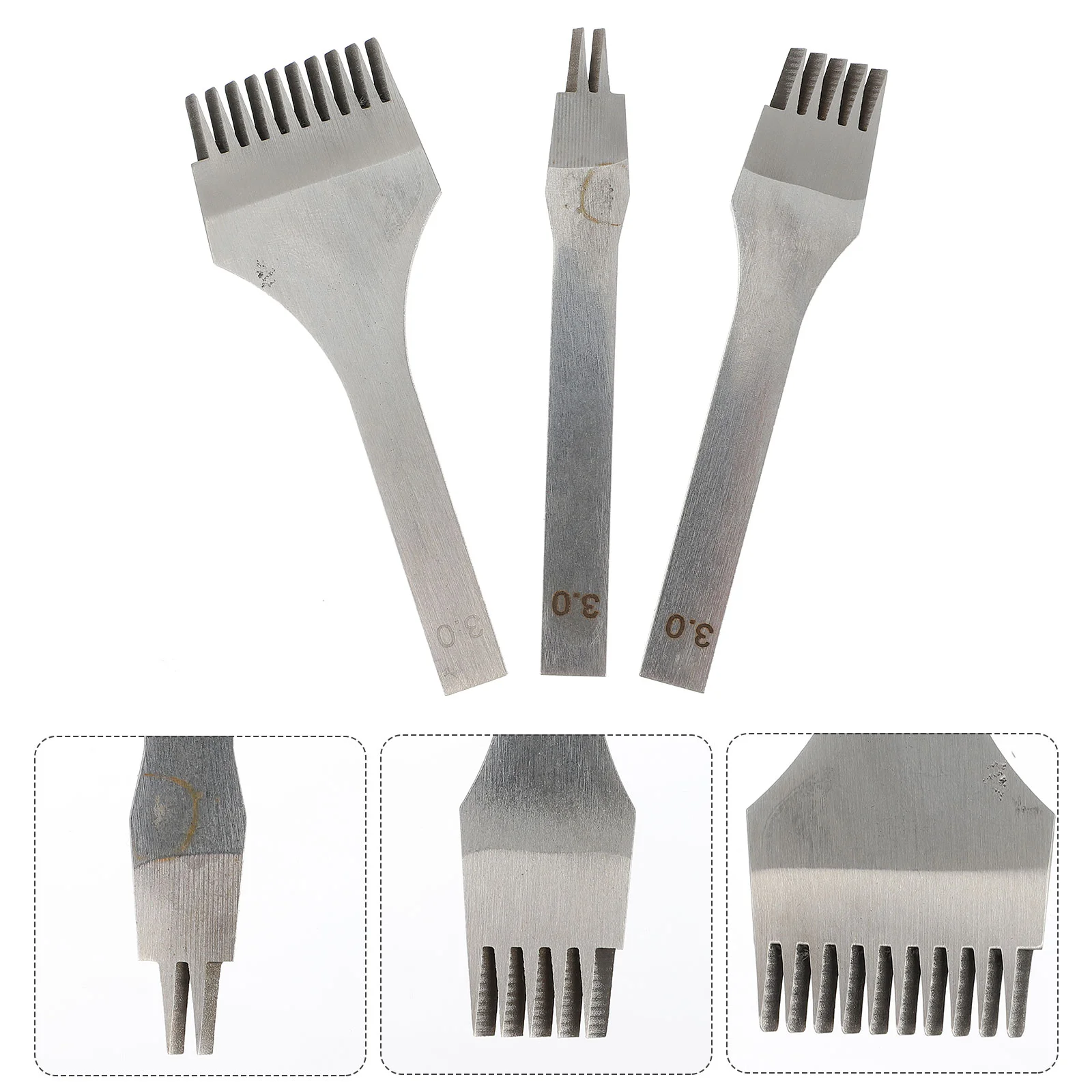 Профессиональный дырокол для кожи 3 шт. | Дом и сад