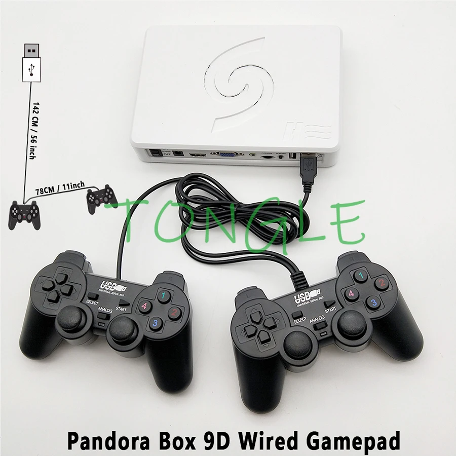 2 игрока беспроводная версия Pandora Box 9D 2500 В 1 Материнская плата HDMI/VGA выход + набор
