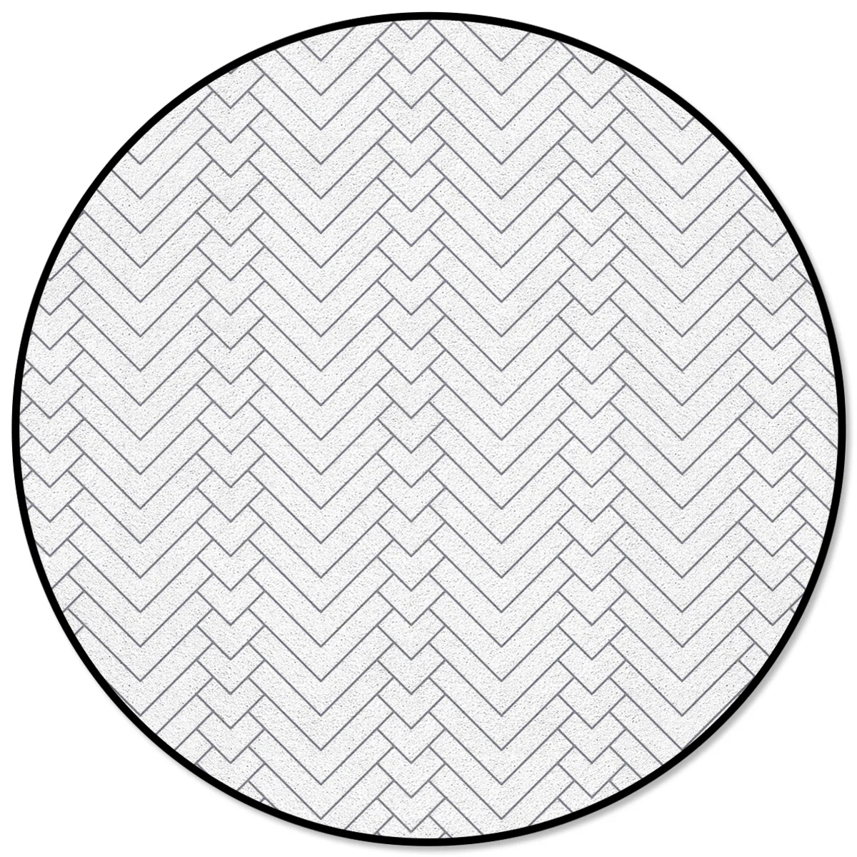 

Геометрические линии, белый фон, круглый ковер, напольный коврик для стула, мягкие коврики для гостиной, противоскользящий ковер, декоратив...