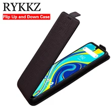 Genuine Leather Flip Case Cover For Umidigi A7 Pro Vertical Flip Phone Up and Down Leather Cover Phone For Umidigi S5 Pro Case