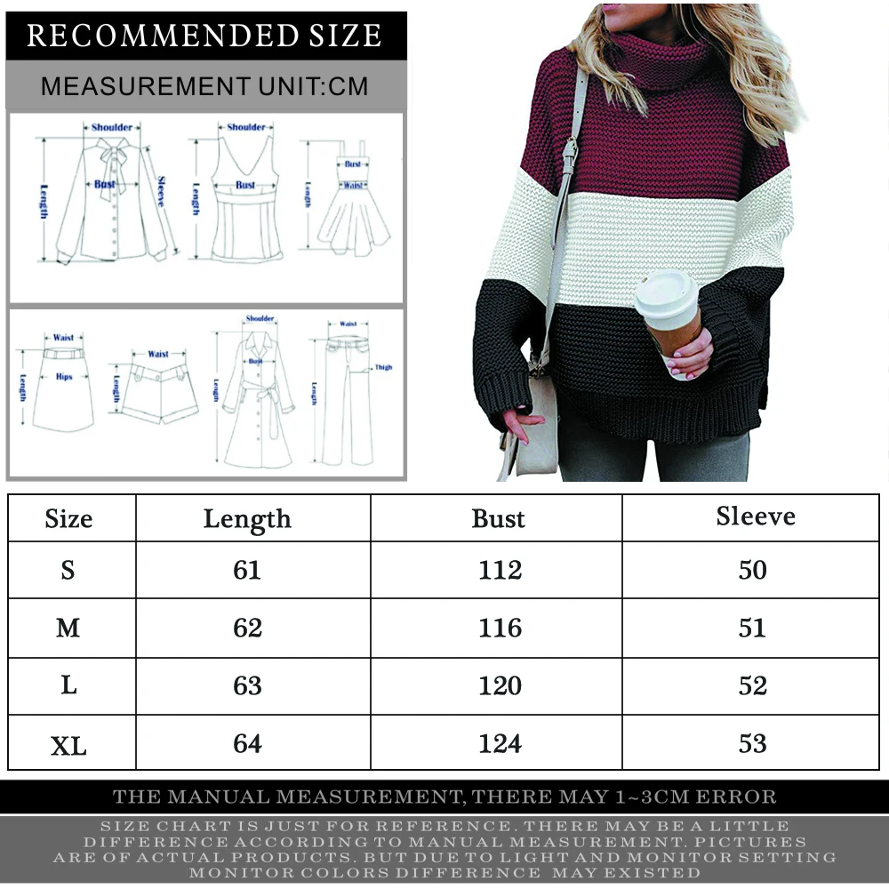 Золотые руки Осень Зима Новый женский свободный свитер вязаный модный