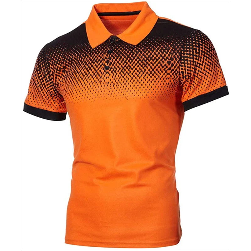 

Brand New Men's Fashion Polo Shirts Cotton Short-Sleeved 2021 Summer Hot Slim Comfortable Breathable Sports Top