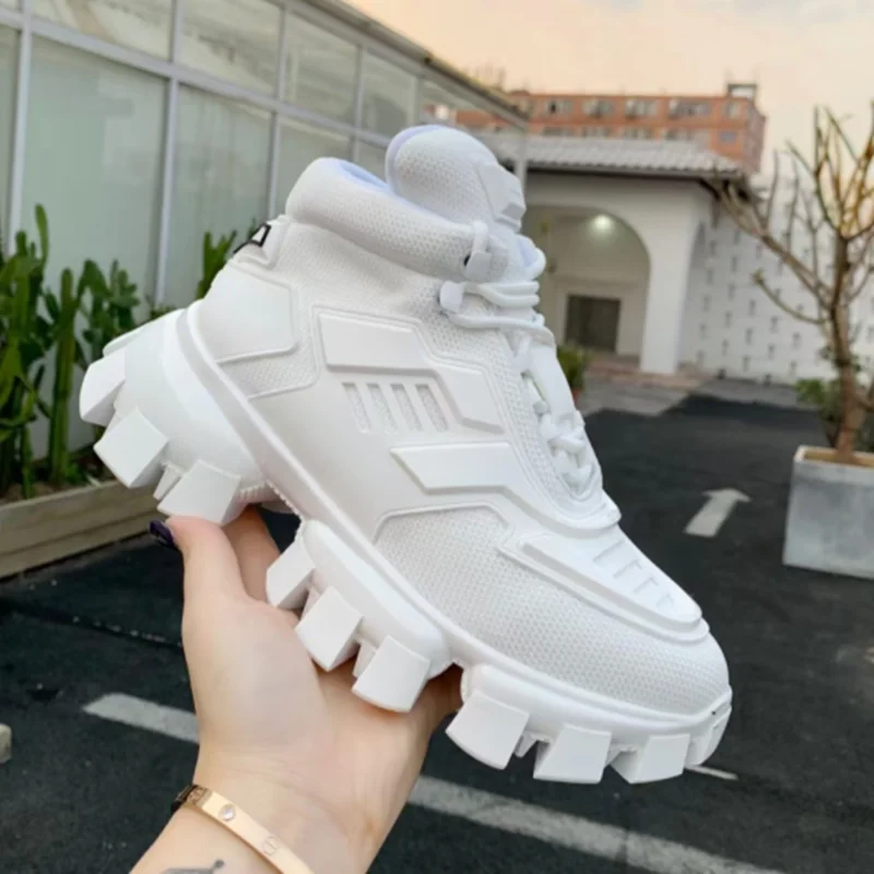 

Sapatos de luxo de marca de qualidade cadaros masculinos e femininos de cor mista tnis designer sapatos casuais de sola grossa