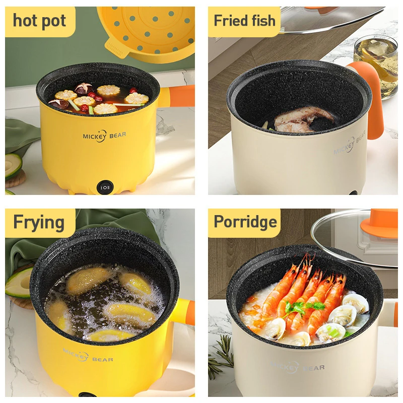 Многофункциональная электрическая плита горячий горшок мини-антипригарная