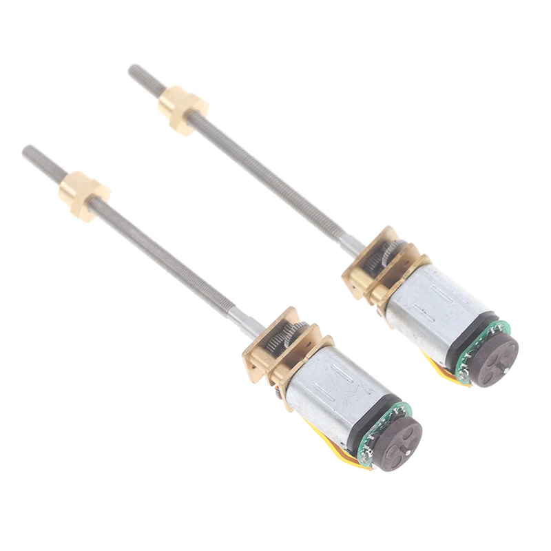 Прецизионный электромотор с длинным валом N20 редукторный двигатель CW CCW Micro DC 3 7 V |