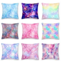 starry print pillowcase decorative pillow sofa pillow cover cushion cover 45x45cm for living room bedroom home decor