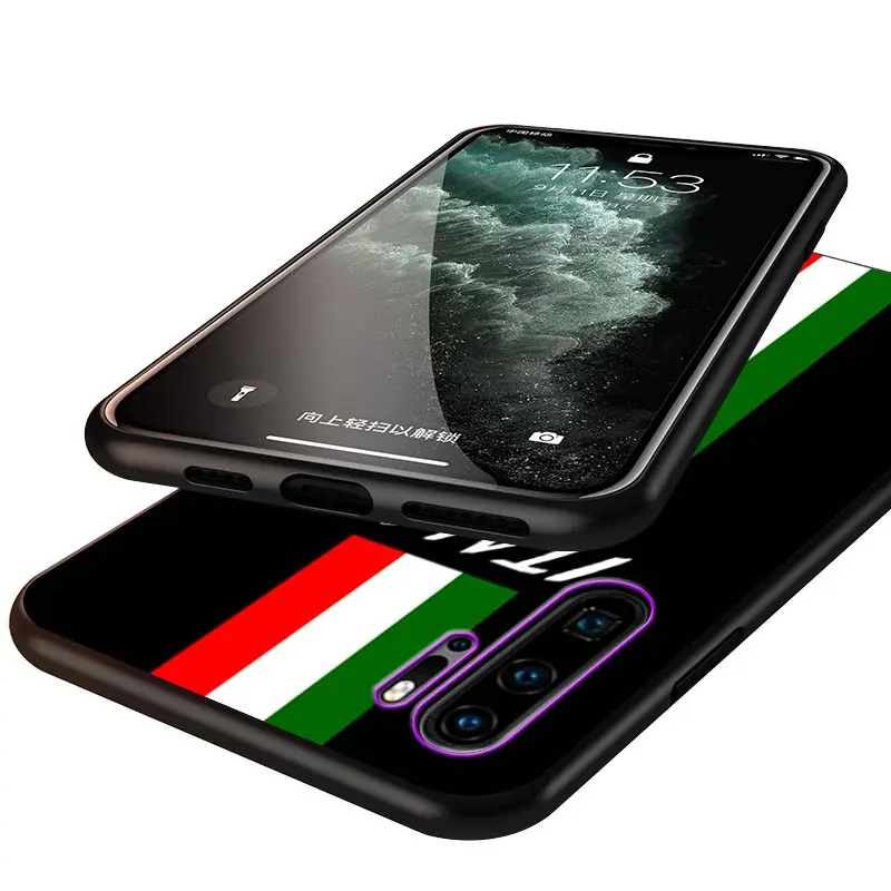

Ltaly Spanish Flag For Huawei Y9S Y8S Y6S Y9A Y7A Y8P Y7P Y5P Y6P Y7 Y6 Y5 Pro Prime 2020 2019 Black Soft Phone Case