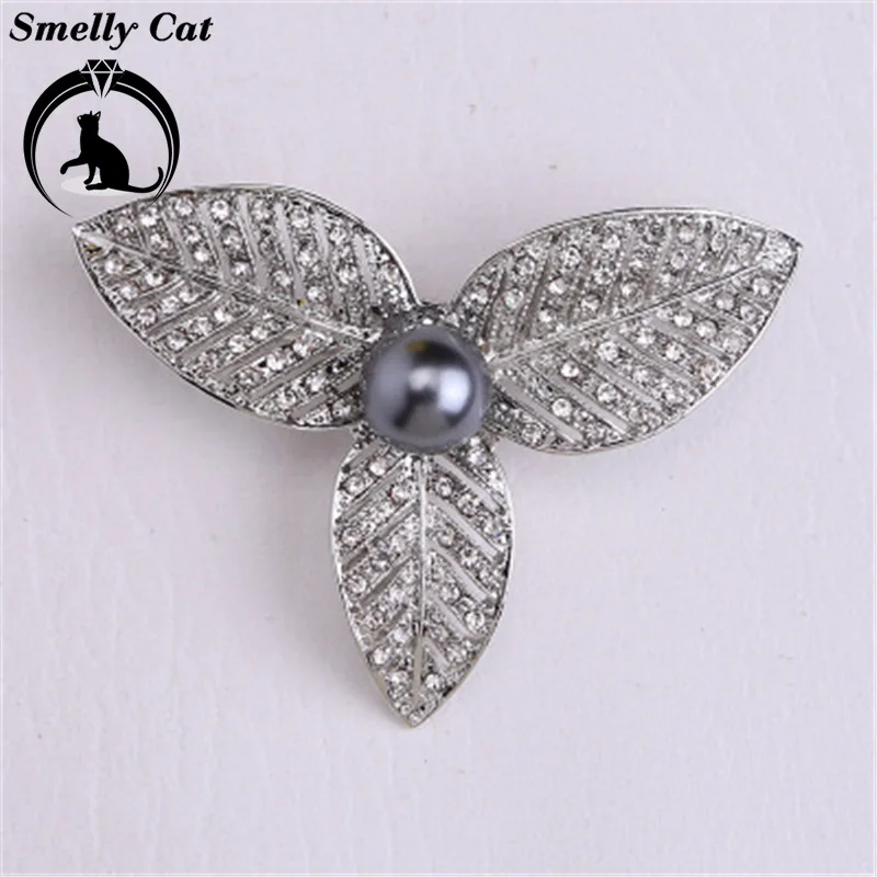 Вонючая кошка модная перламутровая брошь популярная универсальная Сплав
