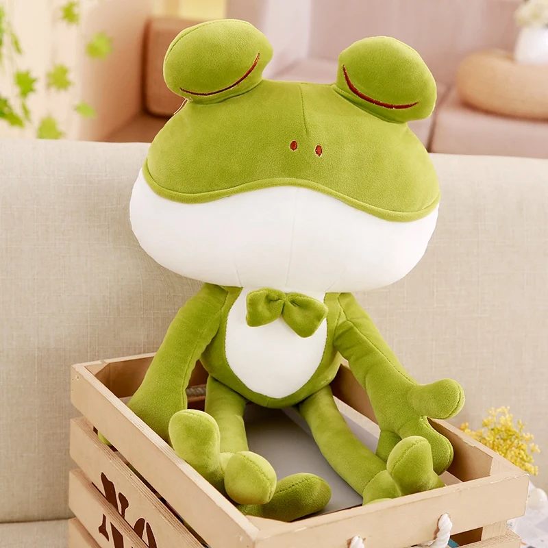 

Cute Creative Frog Plush Toy Girl Doll Pillow High Quality Plush Toy Children Birthday Gift Valentine Pluszaki Plushie BC50MR
