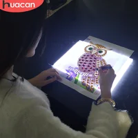 HUACAN A5 светодиодный светильник для планшета Новое поступление алмазная живопись аксессуары три уровня затемнения ультратонкий