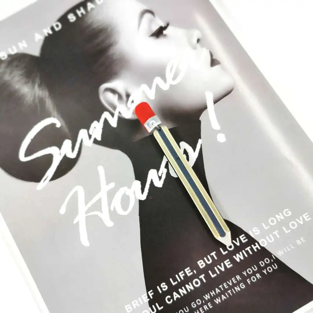 Серьги-гвоздики большого размера акриловые в стиле хип-хоп | Украшения и