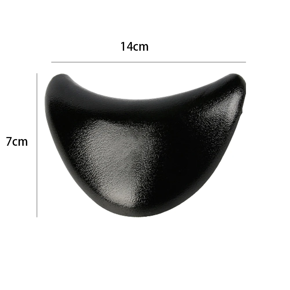 

Silicone Universal Support Hairdressing Neck Pillow Black Cushion Gripper Spa Hair Washing Soft Sink Basin Tool Shampoo Bowl