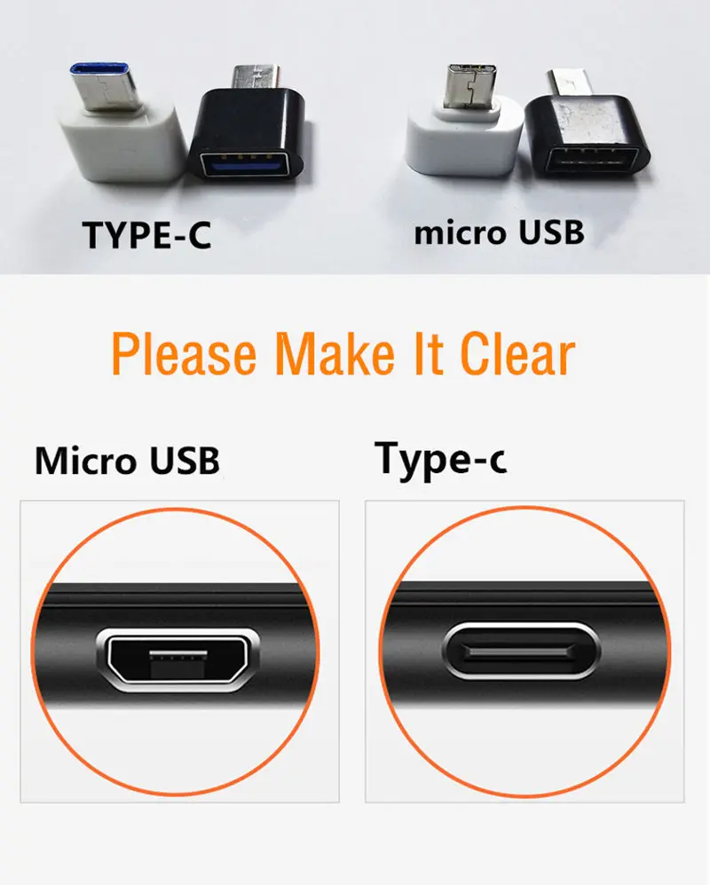 Преобразователь Micro USB в для всех телефонов Android Usb 2 0 Mini OTG кабель адаптер Female