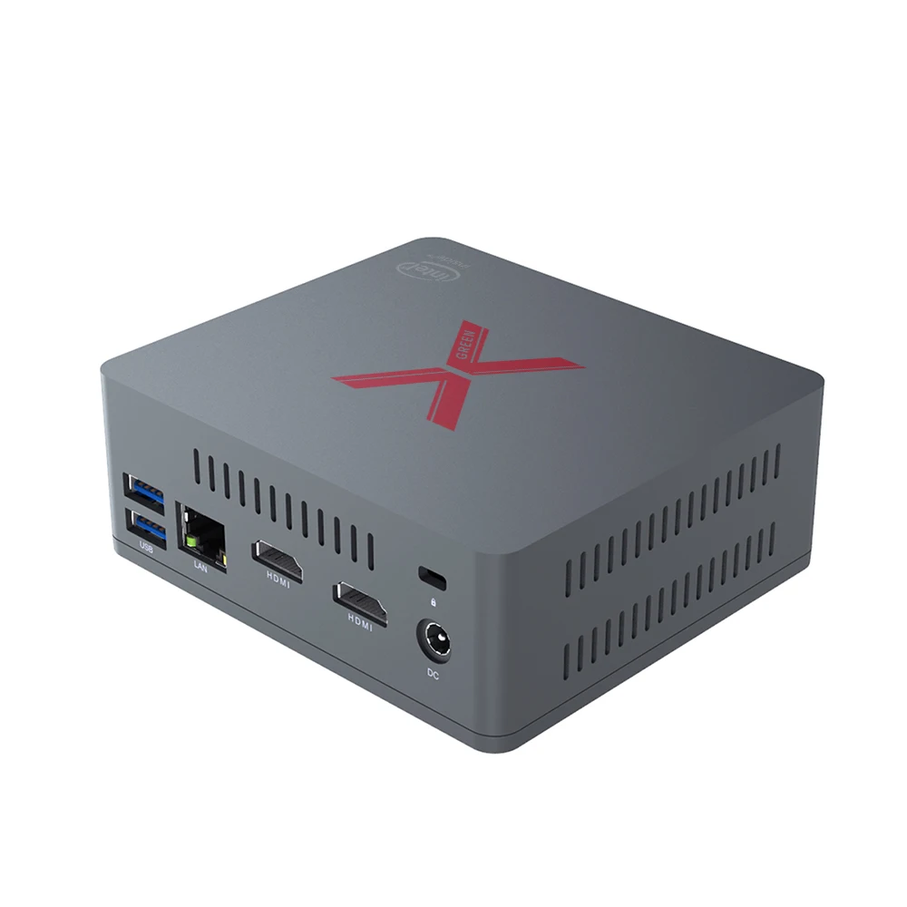Оригинальный офисный мини ПК Beelink Intel Celeron J3355 Windows 10 компьютер 4 Гб LPDDR4 64 ГБ eMMC BT4.0 RJ45
