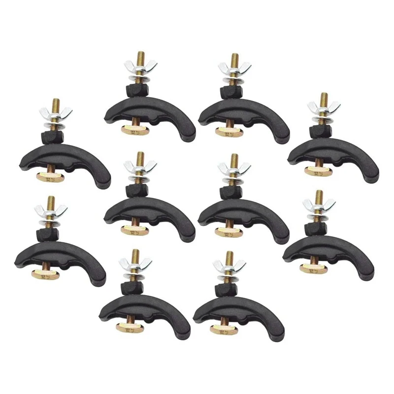 Promotion! 10pCs CNC Engraving Machine Press Plate Clamp Fixture for T-Slot Working Table |