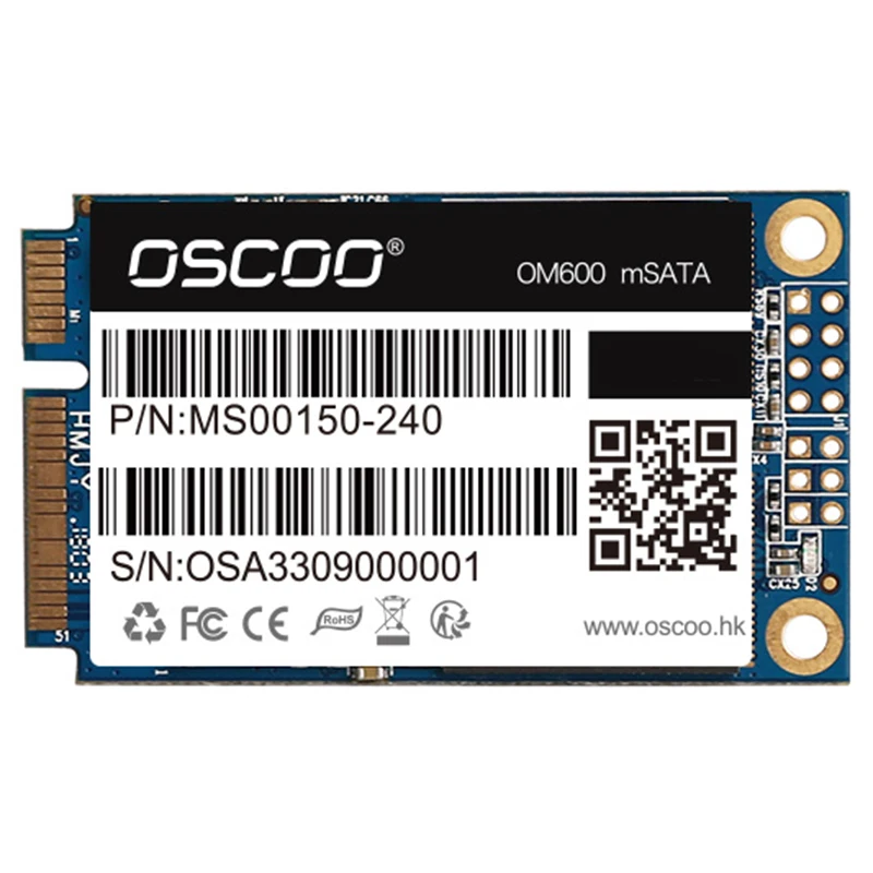 Твердотельный накопитель Oscoo Ssd Msata 128G Drevo Disco Duro жесткий диск для ноутбука |