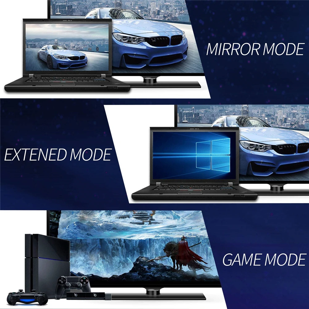 Лучший кабель DisplayPort к HDMI 2020 4K DP 1080P 60 Гц конвертер 1 2 0 для PS4 проектора ноутбука ПК |