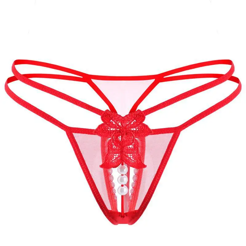 

Sexy Ladies Lace G String Underwear Women Embroidery Low Waist Thongs Hollow G-String Panties Women Intimates Underpants Female