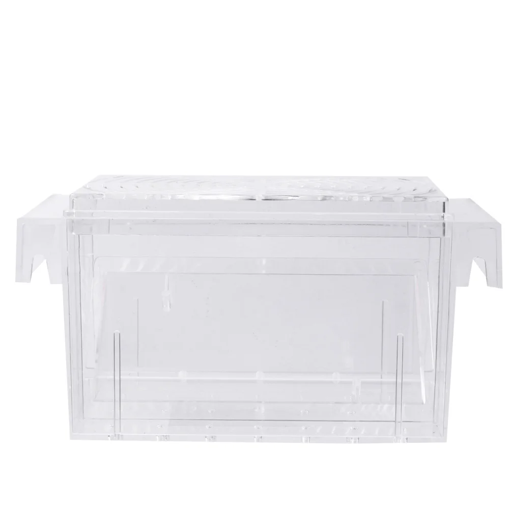 Transparent Breeding Box Acrylic Isolation Durable Hatching Case Practical Incubator for Aquarium Fish Tank (FH-102) | Дом и сад