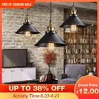 Лофт винтажный подвесной светильник Nordic Retro Iron Light s промышленная лампа Эдисона Светильник для кафе-бара светильник