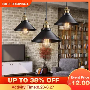 Лофт винтажный подвесной светильник Nordic Retro Iron Light s промышленная лампа Эдисона Светильник для кафе-бара светильник