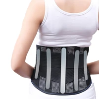 breathable lumbar corset back waist support belt orthopedic spine waist trimmer trainer brace men women lower back pain relief