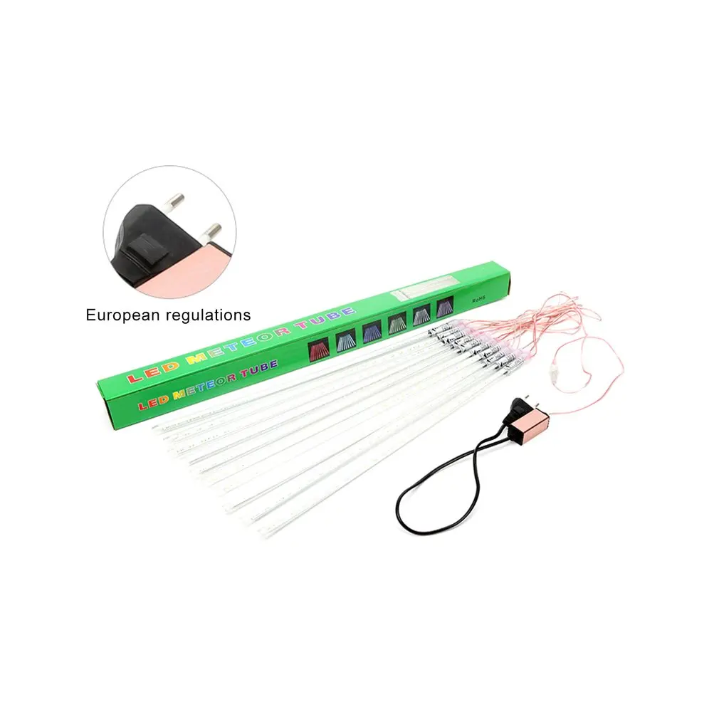 Капли дождя строка светильник s Led Метеоритный трубки s-соскульки падающим снегом