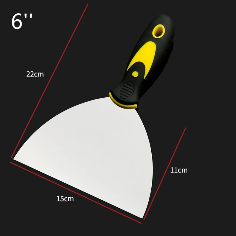 Шпатлевка нож Скребок Лопата из углеродистой нержавеющей стали стены