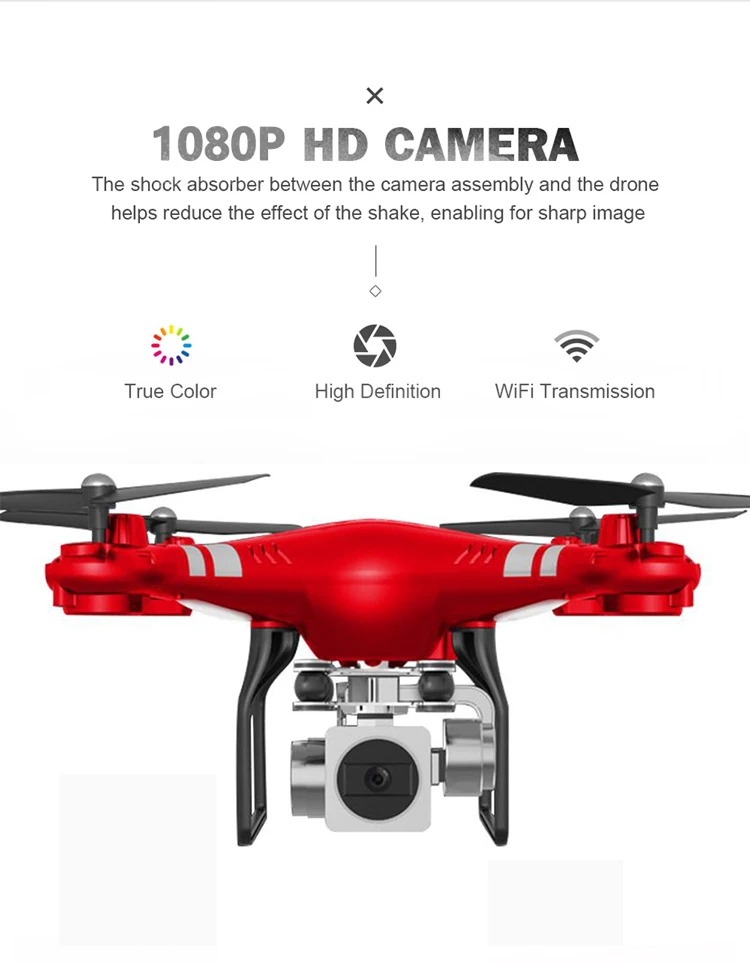 Global Drone RC Вертолет FPV Квадрокоптер с камерой 1080P с высокой фиксацией долгое время Летающий Дрон Дроны с камерой HD VS E58 X5C