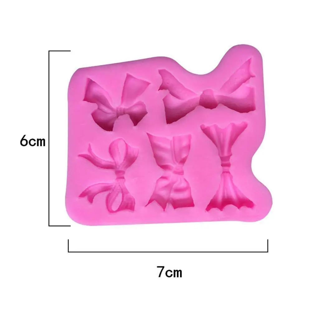 

Multiple Mini Bow Bowknots Shape Cake Mold Chocolate Baking For The Cake Tools Kitchen DIY Decoration Tool Mold M8O2