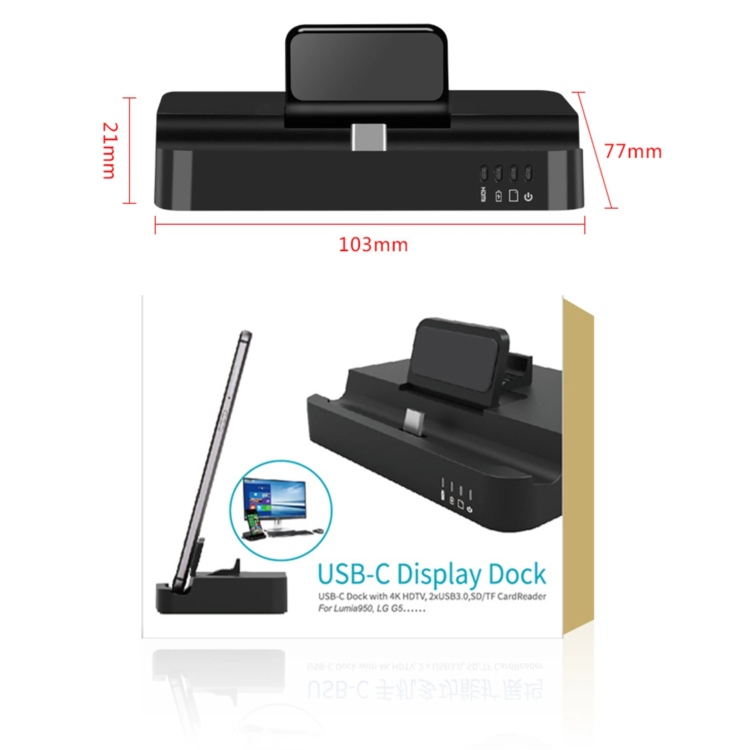 Док-станция для Huawei P40 Mate 30 Samsung S20 S9 на USB 3 0 6 в 1 | Мобильные телефоны и аксессуары