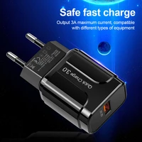 5v 3a universal charger eu us usb phone charger quick charge 3 0 fast charging for power bank for iphone 11 pro xr phone tablets