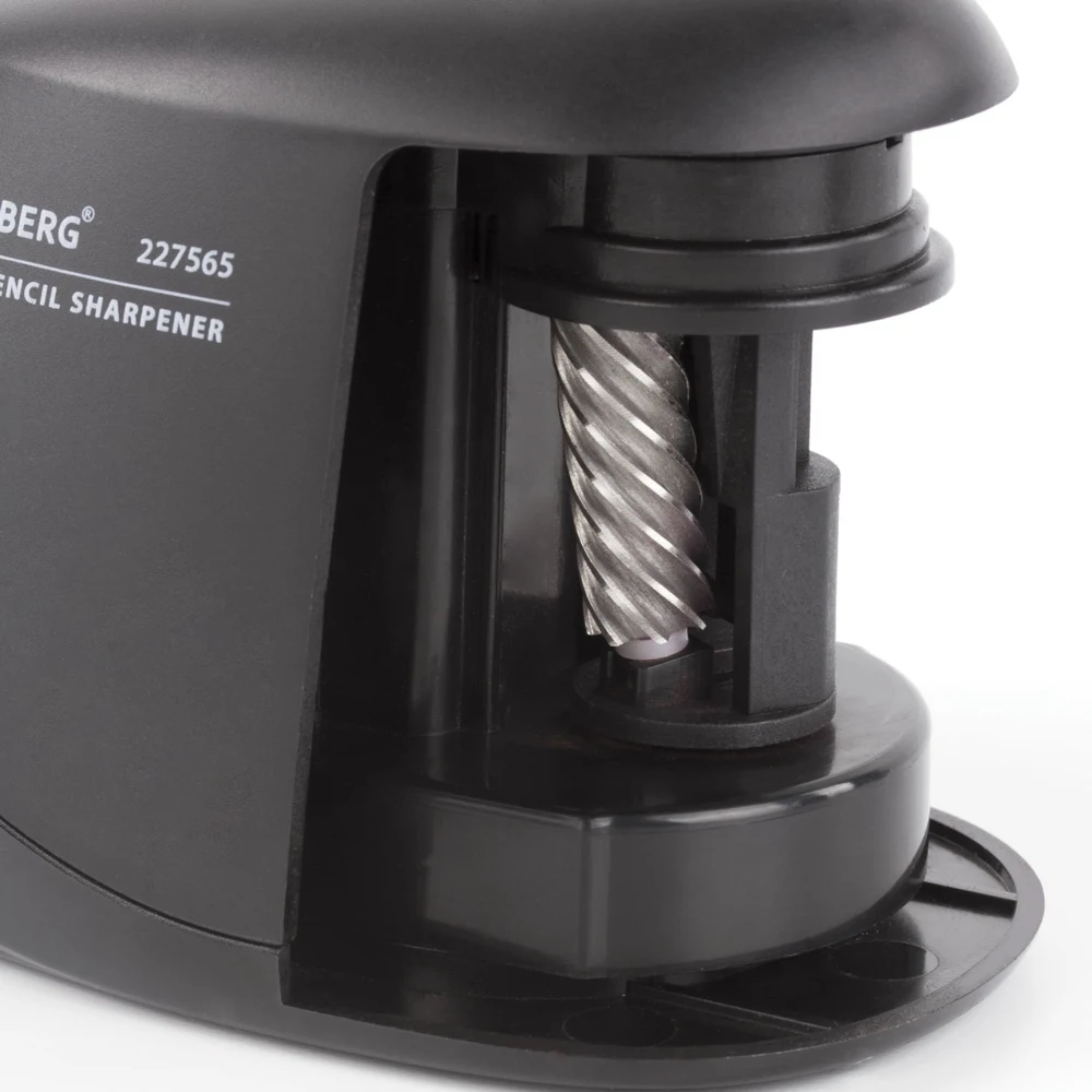 Точилка электрическая Brauberg Original питание 220 В или 4 батарейки Аа фрезерный