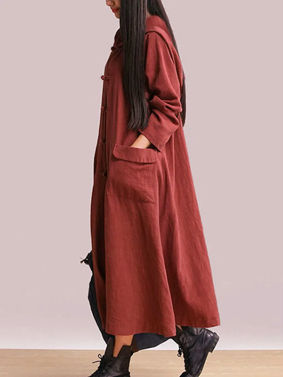 Women Linen Dress 2019 Autumn Long Sleeve Korean Style Plus Size Hoddie Sweatshirts Dresses Maxi Vestidos Boho Robe Female |