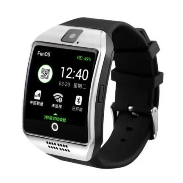 Смарт часы Q18 3G Android 4 пульсометр поддержка MTK6572 512 МБ Гб Wi Fi GPS Nano SIM карта наручные с