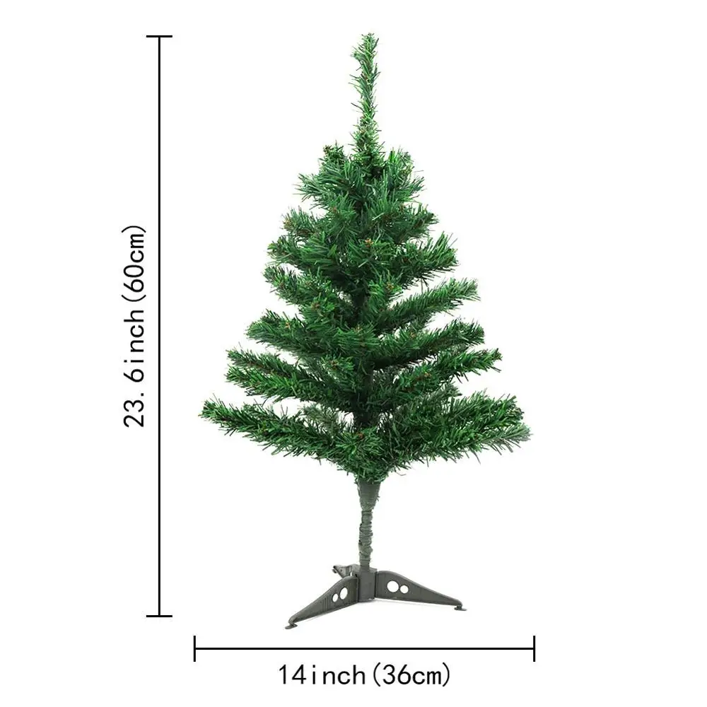 60cm Xmas Tree OurWarm DIY войлочные елочные украшения для детских игрушек новогодняя елка для Новогодняя дверь настенные подвесные украшения Navidad - Цвет: 60cm Xmas Tree