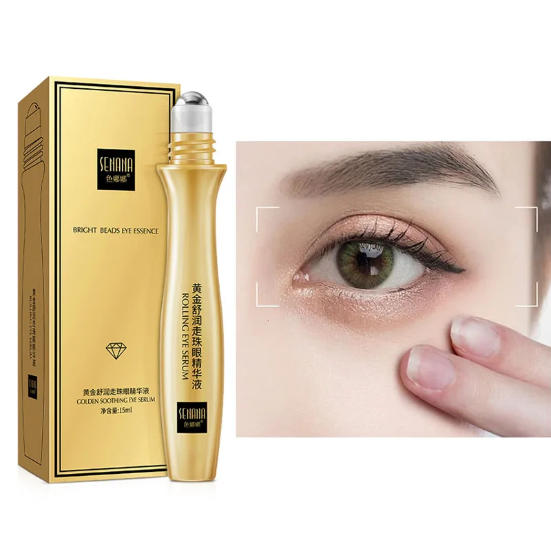 Whitening Bright Eyes Roll-on Serum Remove Puffiness Dark Circles Eye Fine Lines Anti-Aging Moisturizing Firming Eye Care
Whitening Bright Eyes Roll-on Serum Remove Puffiness Dark Circles Eye Fine Lines Anti-Aging Moisturizing Firming Eye Care
