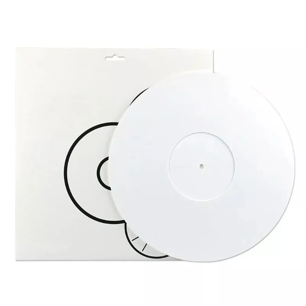 

12 Inch 3MM Acrylic Record Pad Anti-static LP Vinyl Mat Slipmat for Turntable Phonograph Accessories