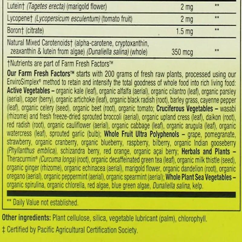 

Compound vitamin and Minerals for Men, 60 tabs