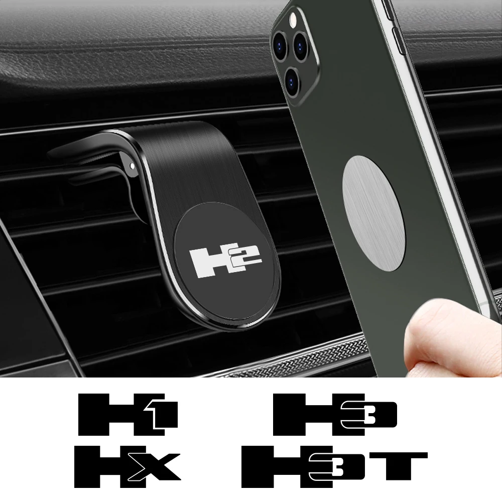 Магнитный автомобильный держатель для телефона поддержка Hummer H1 H2 H3 H3T HX HEV EV Auto GPS