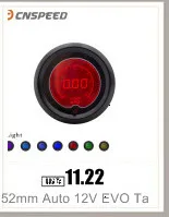 RPM Тахометр высокое Скорость шаговый двигатель 80 мм 7 цветов для детей 0 об/мин 11000 метр с Предупреждение светильник и пик Предупреждение YC101357