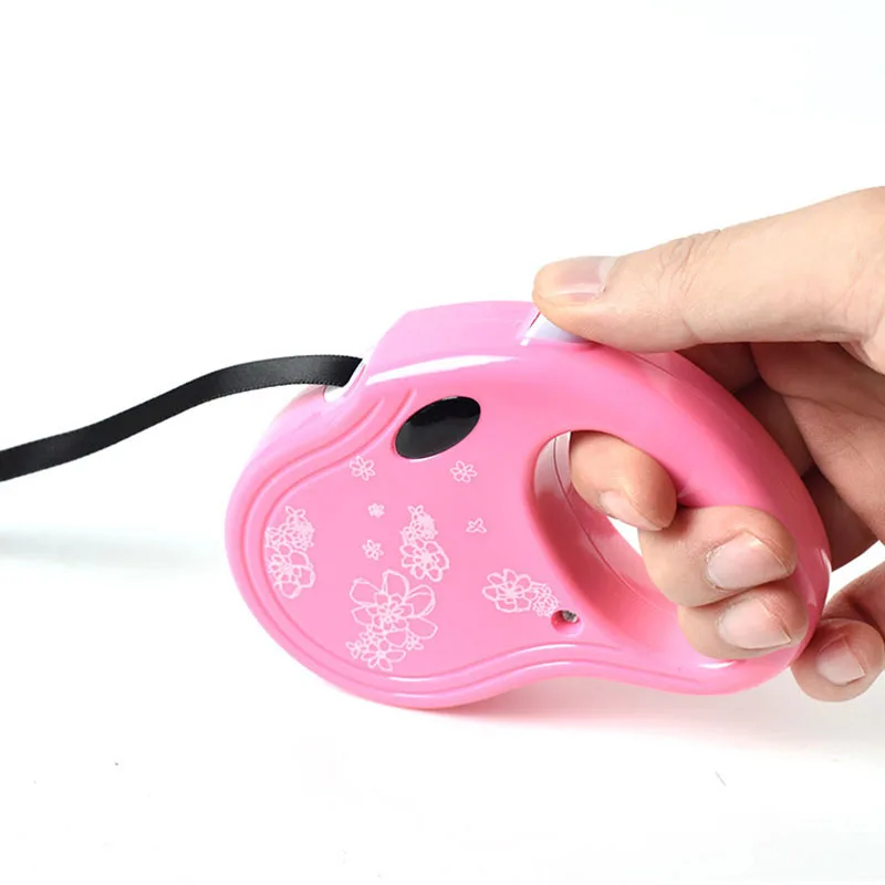 

Automatic Dog Leash Pet Traction Rope Retractable Durable Dog Collar Outdoor Pet Walking Leash Extending Nylon Puppy Leads 3M
