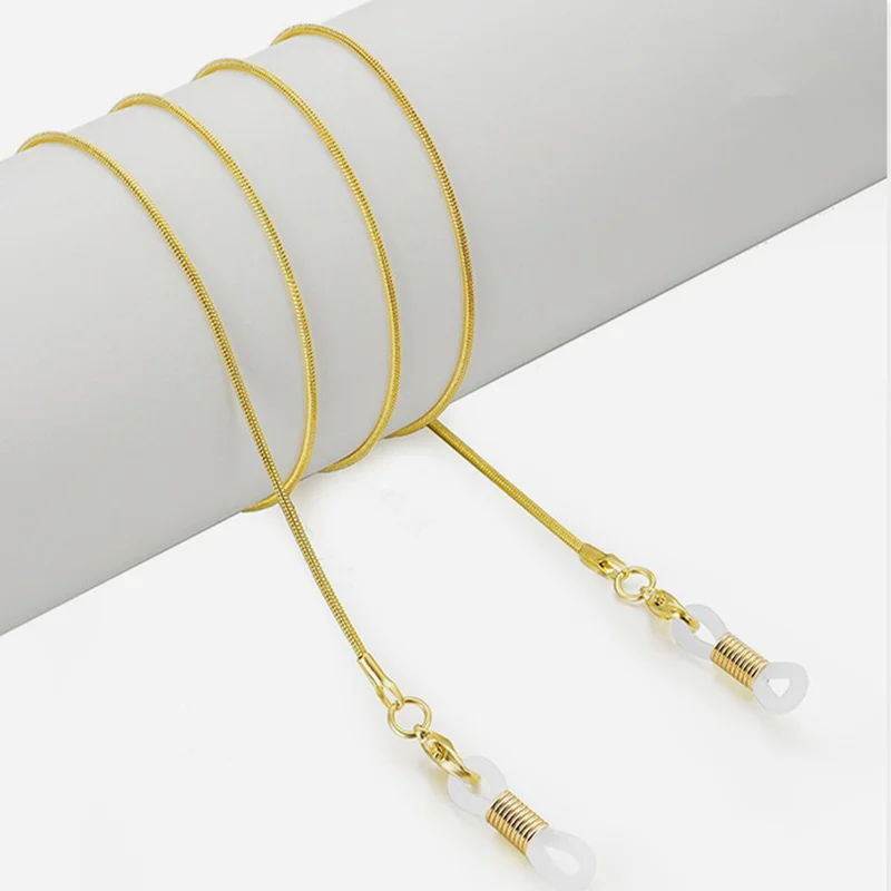 Цепочка для очков золотистая серебристая черная шнурок солнцезащитных