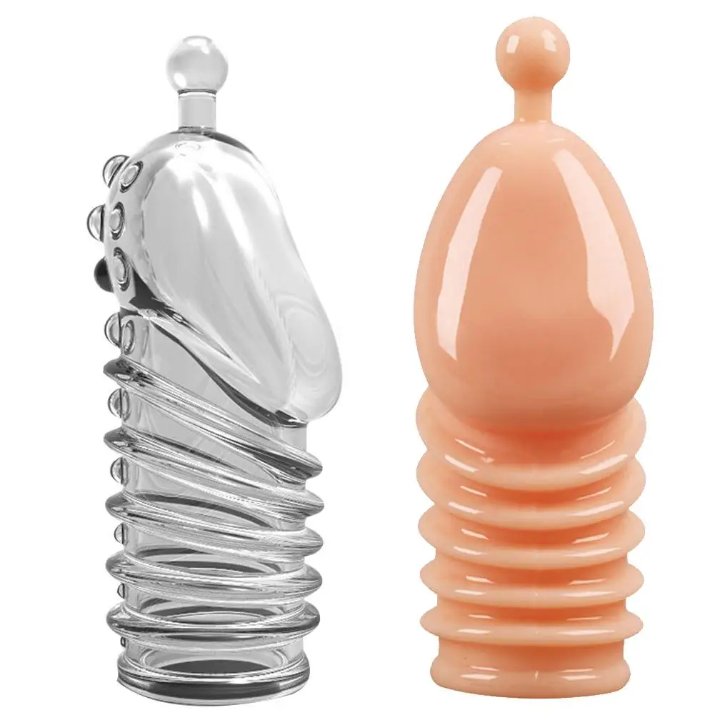 Многоразовые насадки на пенис для мужчин удлинитель фаллоимитатора увеличения