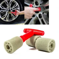 car wheel brush detailing brushes for auto cleaning wheels tire interior exterior leather air vents car cleaning kit tool