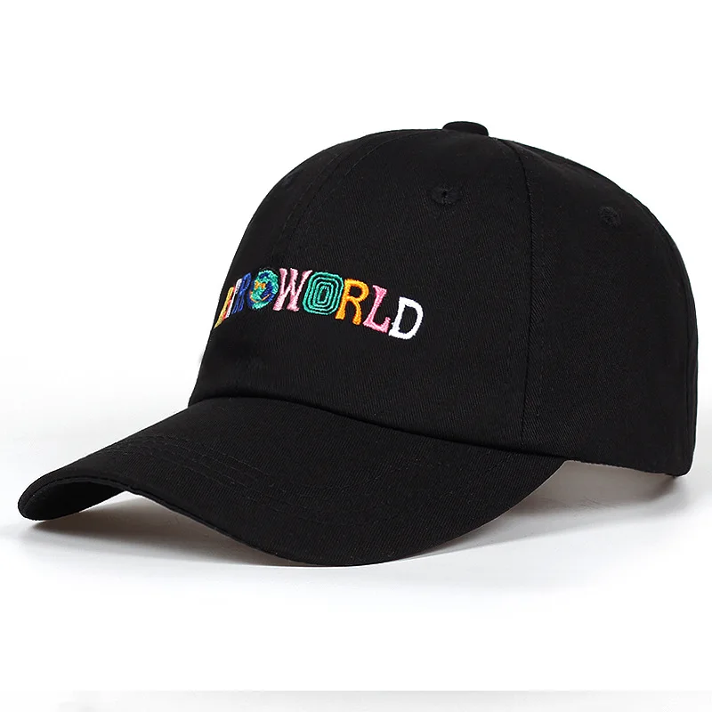 100% хлопок ASTROWORLD бейсболка s Трэвиса Скотта унисекс Astroworld папа шляпа высокое